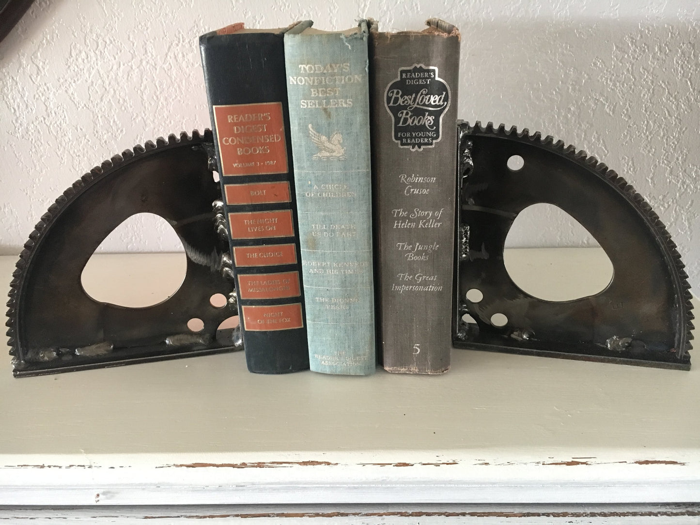 Flywheel Bookends